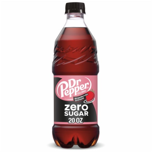 Dr Pepper Strawberries & Cream Zero Sugar Soda C2