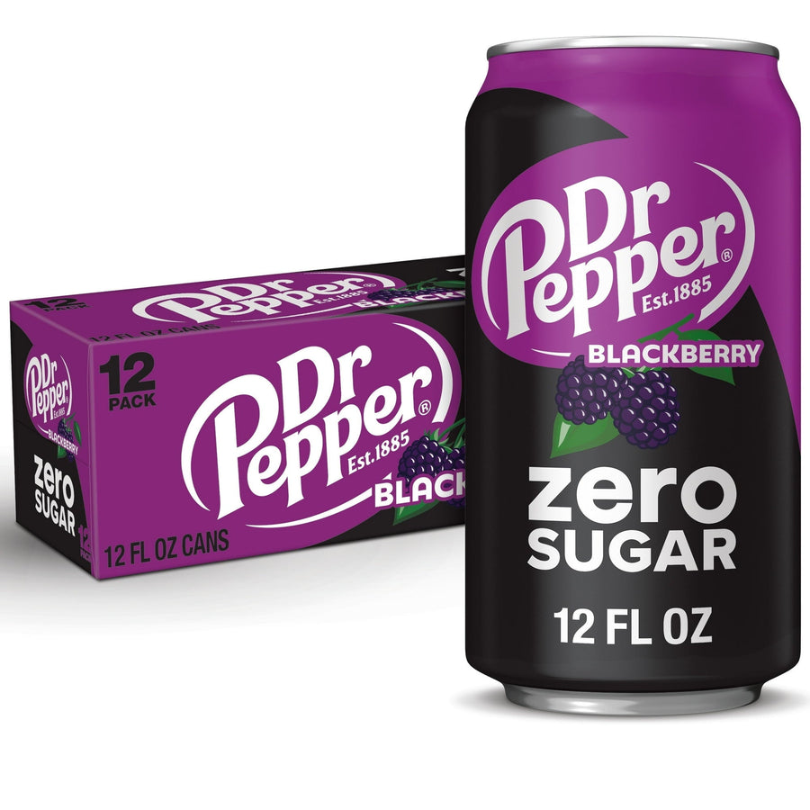 Dr Pepper Blackberry Zero Sugar Soda V6