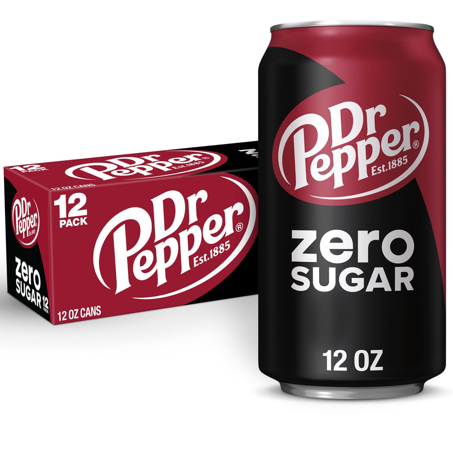 Dr Pepper Zero Sugar Soda X2